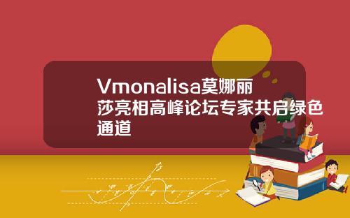 Vmonalisa莫娜丽莎亮相高峰论坛专家共启绿色通道